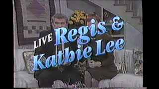 1992 Live with Regis & Kathie Lee Celebrating 30 Years of Regis in Broadcasting Original Commercials