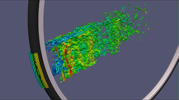 QuickerSim - Unsteady flow past the bicycle rim – lattice Boltzmann method (POC)