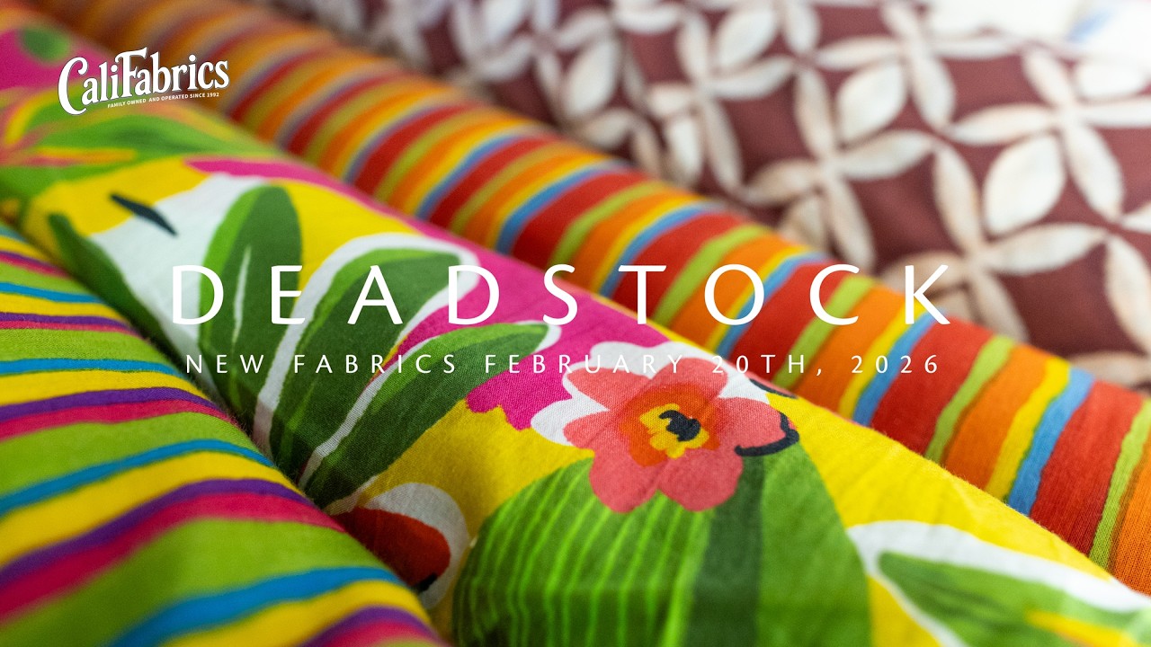 Spring & Summer Cotton Deadstock Drop | February 20th, 2026