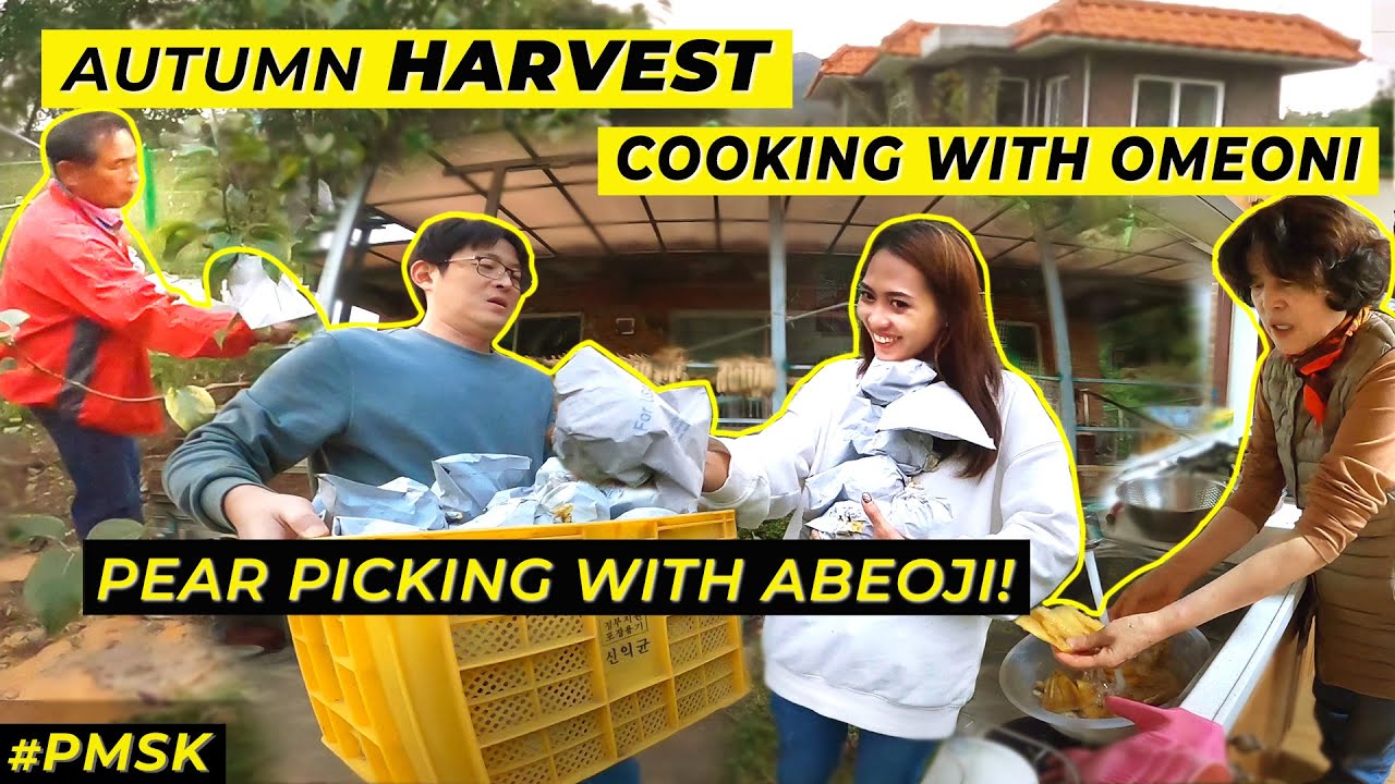 AUTUMN HARVEST AT THE FARM | KOREAN-FILIPINO FAMILY