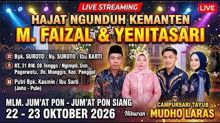 Live Streaming Mudho Laras di Rumah Bapak Suroto / Ibu Karti Tonggo Pagerwatu Manggis