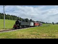 [ FR / DE ] Train à Vapeur des Franches Montagnes , E 206 , Tavannes