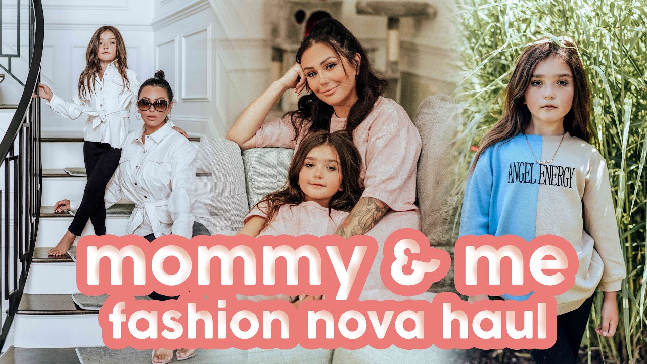 JWOWW & MEILANI'S FASHION NOVA KIDS HAUL