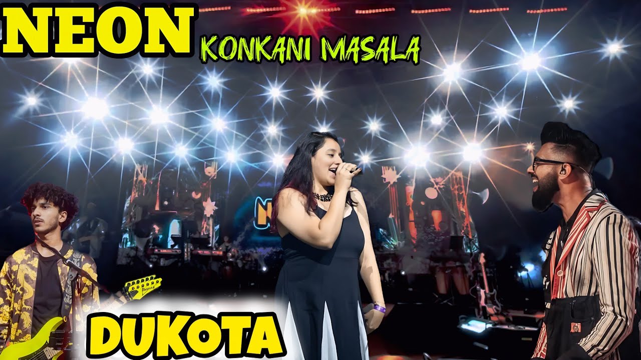 DUKOTA Song🎶🔥Best Konkani Songs Live  | Neon Band Oktoberfest | Dukota Konkani Songs | Neon Band