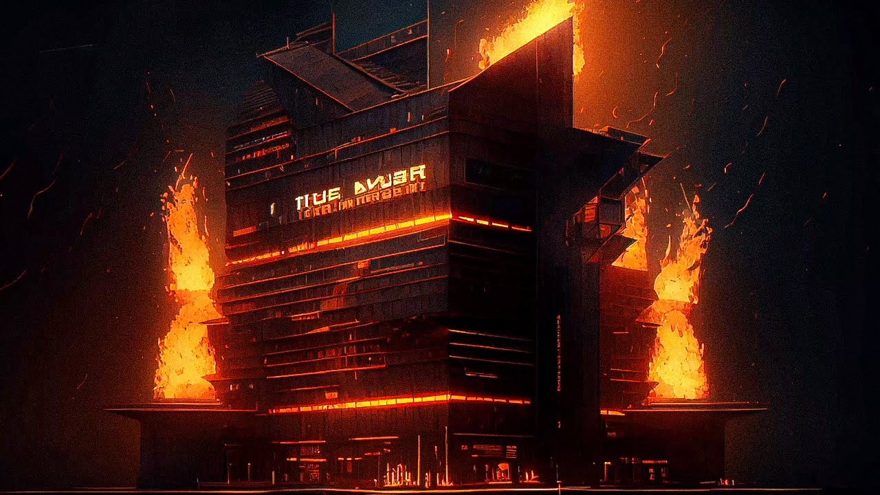 12 Hours Of Ambient Cyberpunk Music - Blade Runner DUNE Style