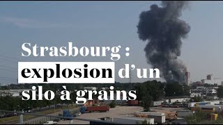 Strasbourg : explosion d'un silo à grains, trois blessés graves