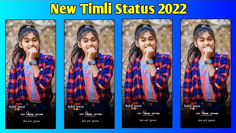 Gujrati New Timli Status Video / Rutvik Rathva / Arvind Damor / LD Dodwa / Rajnish Rathva New Timli