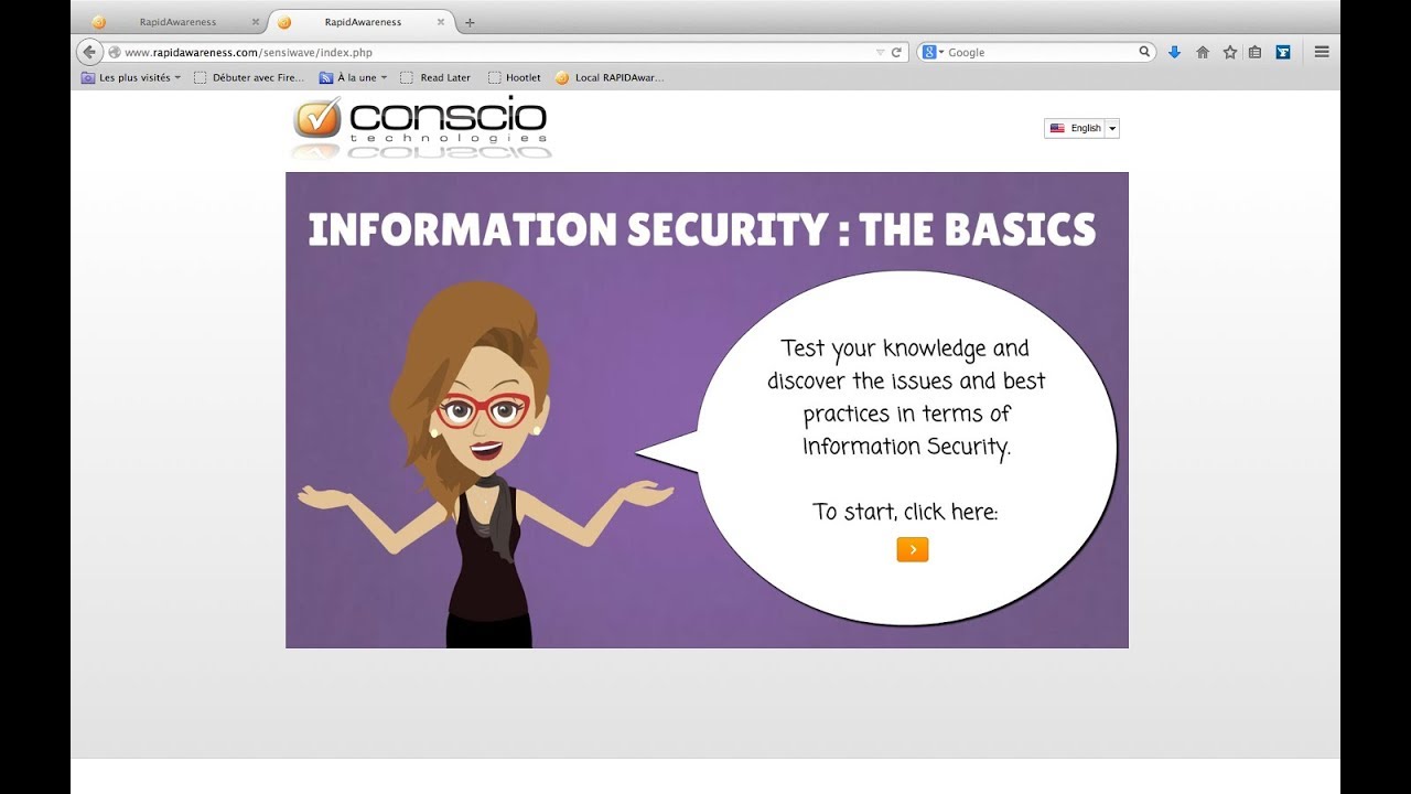 Easy information security awareness : RapidAwareness