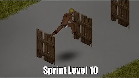 Sprint Level 0 vs. Max Level