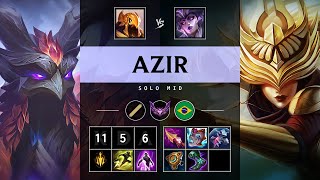Azir Mid vs Syndra - BR Master Patch 25.11