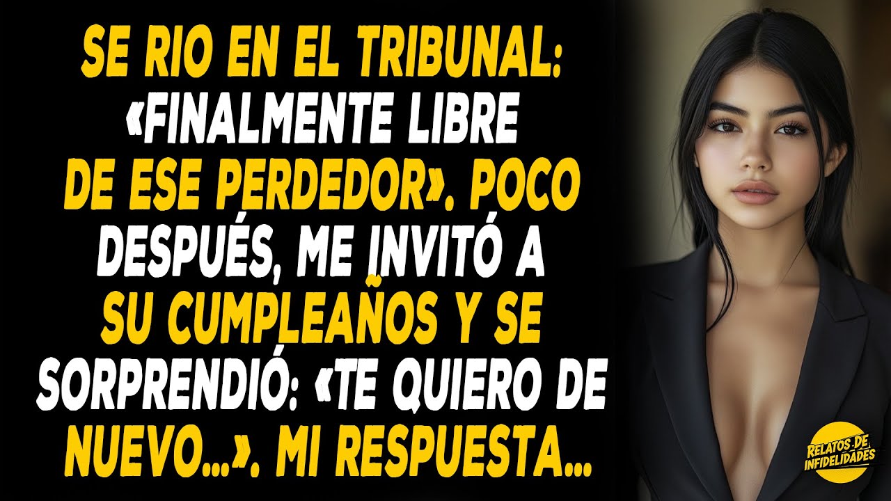 Mi Esposa Se Rio En El Tribunal: «Finalmente Libre De Ese Perdedor». Poco Después, Me Invitó A...