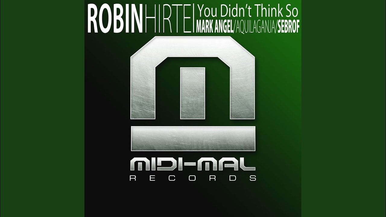 You Didn t Think So Original Mix YouTube
