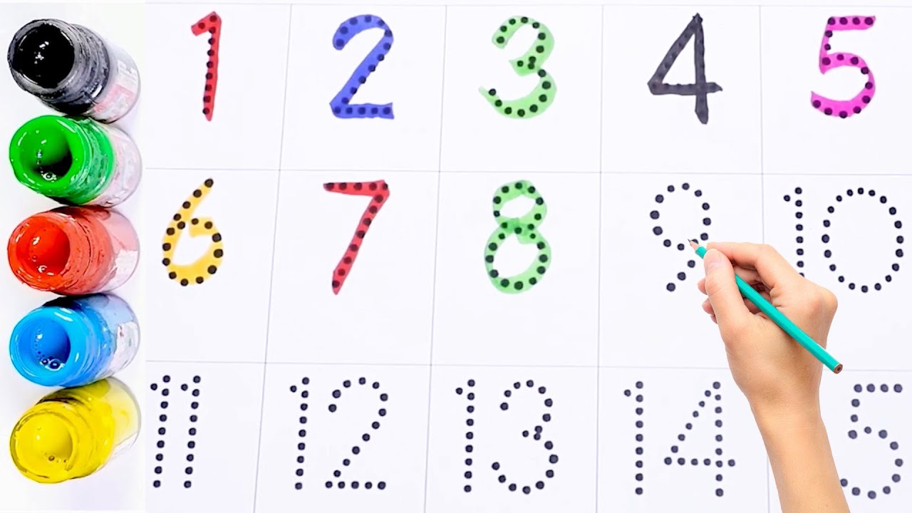 123 learning for kids | 123 | numbers to 15 | 1 to 100 | abcd | a to z ...