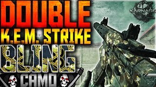 COD: Ghosts - "DOUBLE KEM STRIKE" w/ "BLING CAMO" - New Invasion DLC?! (COD Ghosts Bling Camo)