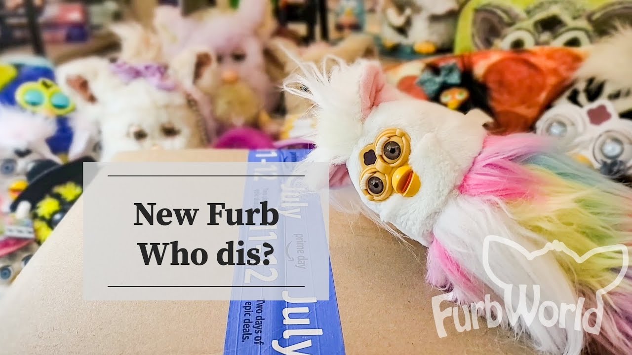Furbies Welcome New 2023 Furby. Ancient Rituals Abound. - YouTube