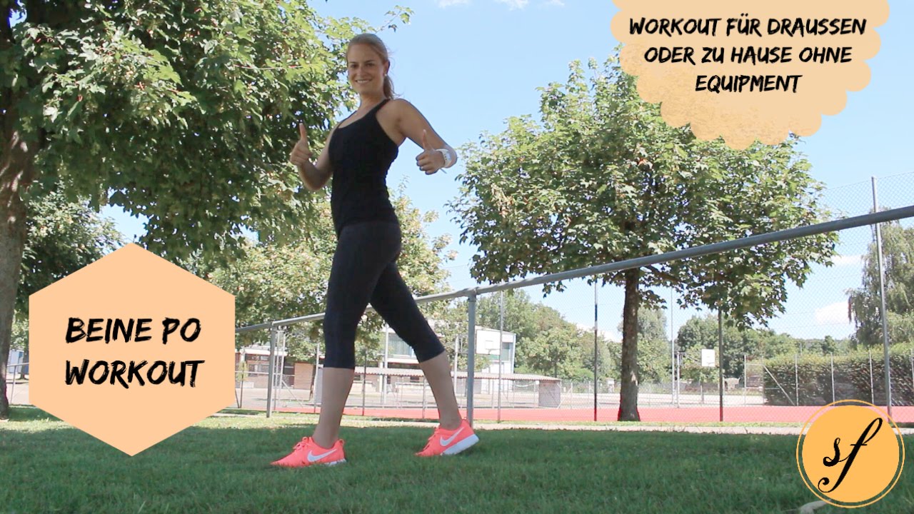 BEINE PO Workout - ohne Equipment - Solvejg's Fitformel