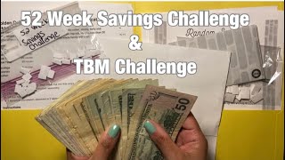 Full 52 Week Savings Challenge & TBM Challenge #savingchallenge #challenges #savemoney News