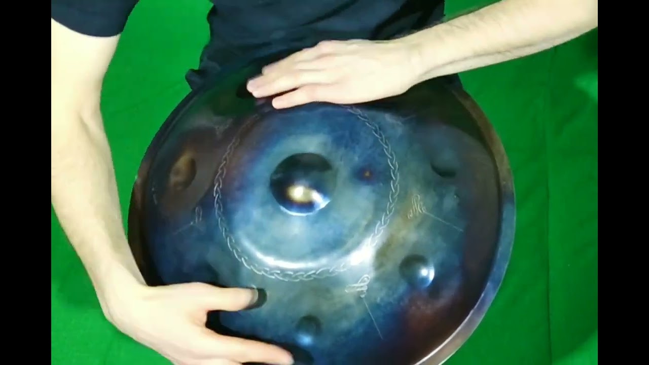 Handpan SoHung scale Celtic minor size piligrim / Мини хэндпан SoHung строй Celtic minor