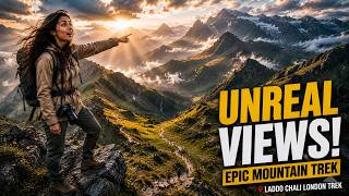 Amazing Mountain Views on the Laddo Chali London Trek | A Breathtaking Journey