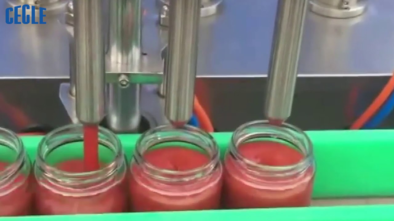 4 head full automatic paste filling machine Filling machine Fully ...