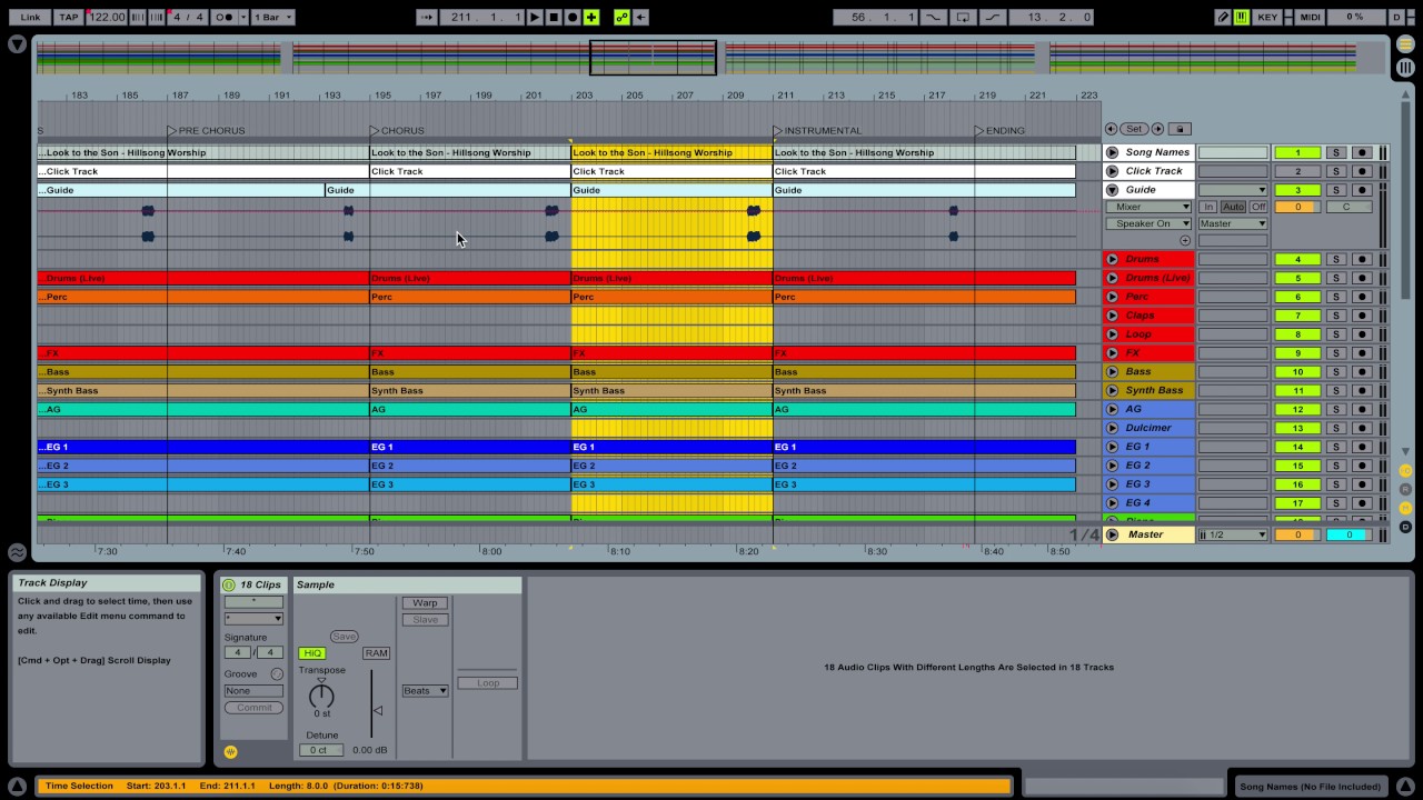 How to Cut, Paste, and Group in Ableton Live video 4 YouTube