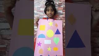 2D shapes project|2D shapes fancy dress|Math project for kids