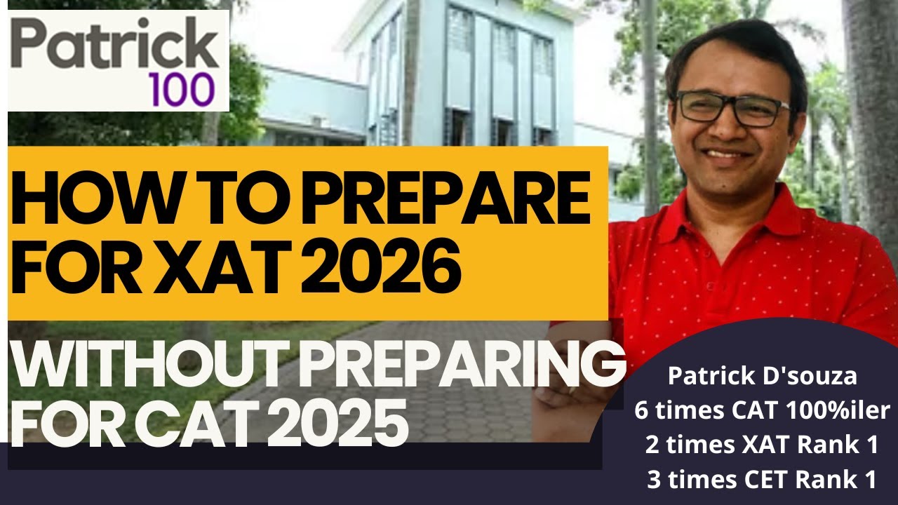 How to prepare for XAT 2026 without preparing for CAT | Resources ...