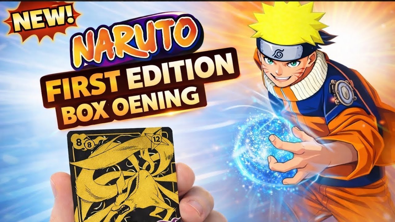 OPENING FIRST EDITION NARUTO MYTHOS TCG CARDS! - YouTube