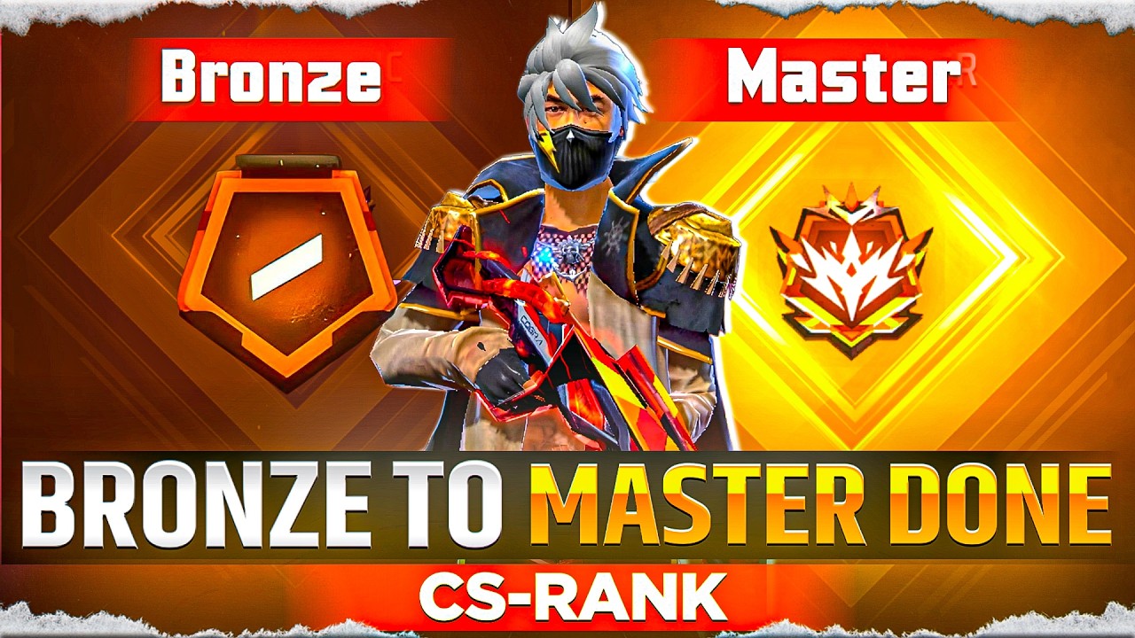 Bronze To Master ✅Season 34 // Cs Rank gameplay ☠️ 