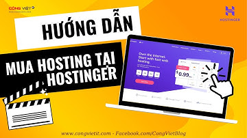 Hướng dẫn đăng ký và mua tài khoản Hosting tại Hostinger | Công Việt Official