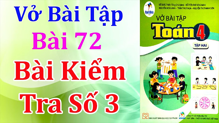 Vở bài tập toán 4 tập 2 trang 45 năm 2024