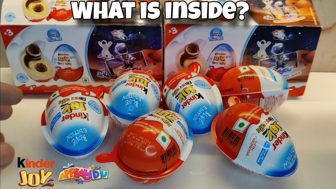 Kinder Joy Space Explorer Collection | Space Toys Blue Edition | VU Toys