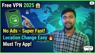 No Ads Free VPN — Safe & Easy Location Change (Proton VPN Demo) screenshot 1