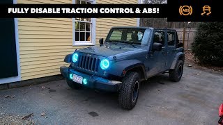 JEEP ESC, BLD, ABS (TRACTION) BYPASS SWITCH // EASY DIY