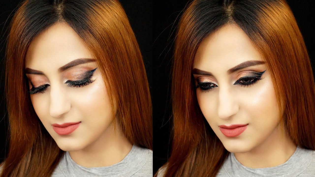 Sexy Winged Cat Eye Tutorial - Party Makeup Series #1 | Aishwarya Kaushal