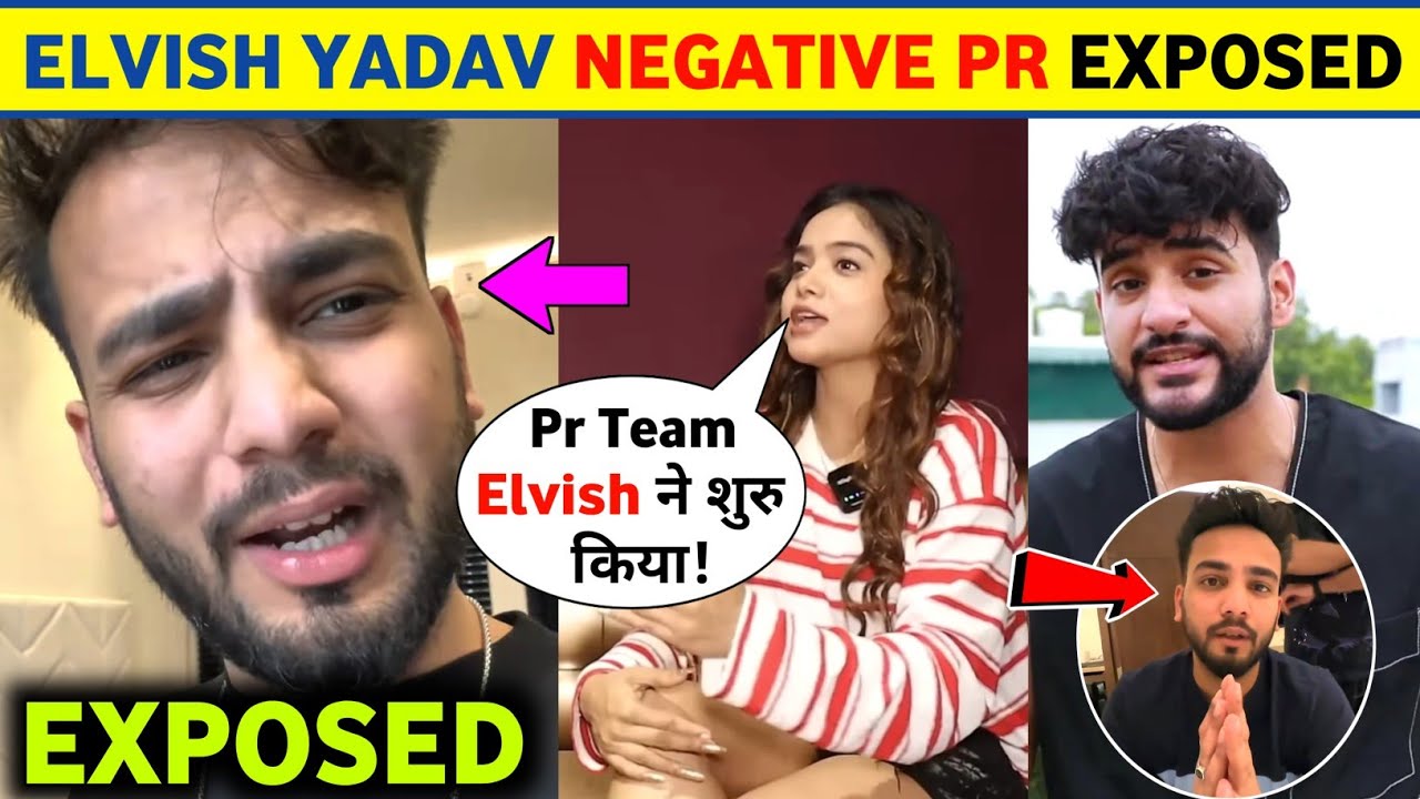 Elvish Yadav Create Fake Negative Pr EXPOSED 😱| Fukra insaan vs Elvish