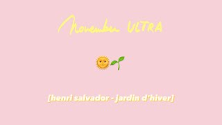 henri salvado - jardin d'hiver 🌱🌞(ultra cover)