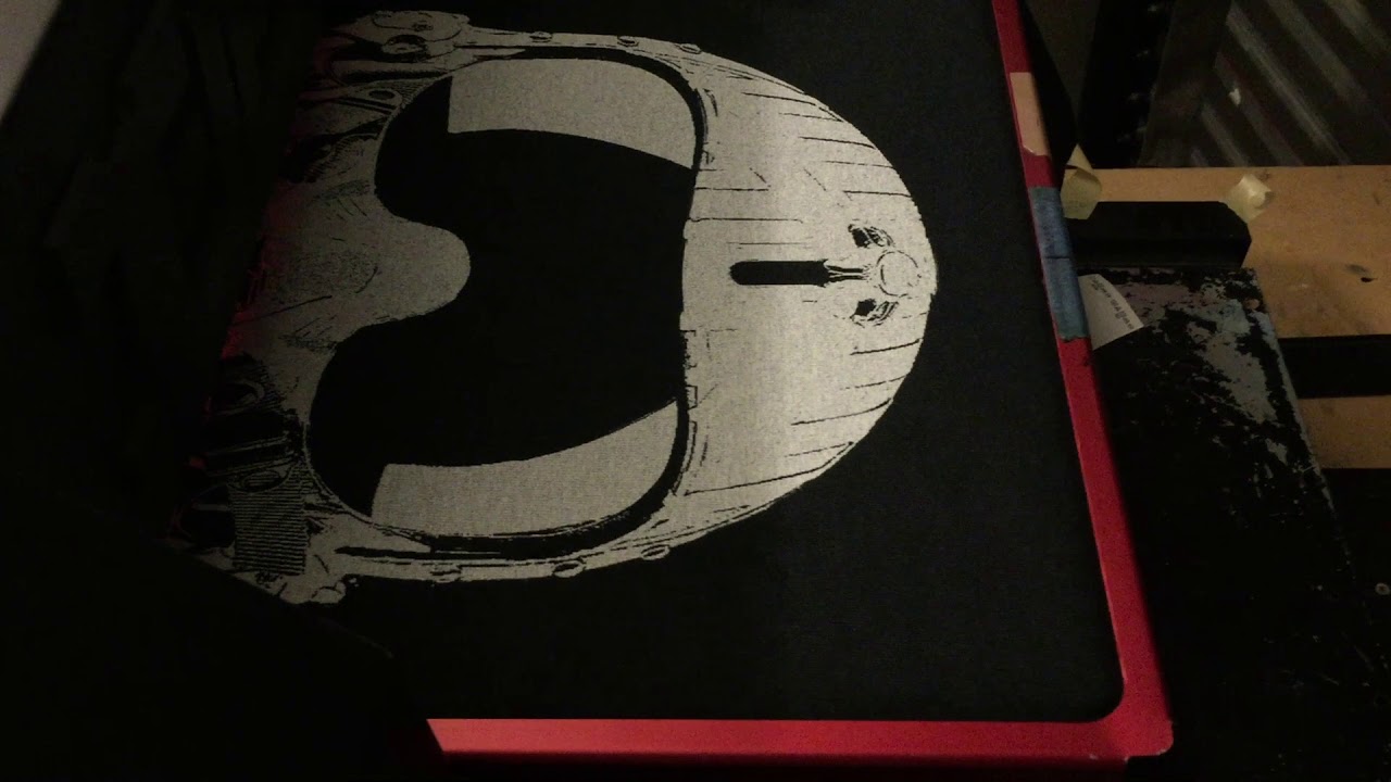 CMYK+WWWW Test Print Fast TJet 3 DTG Printer (Direct to Garment