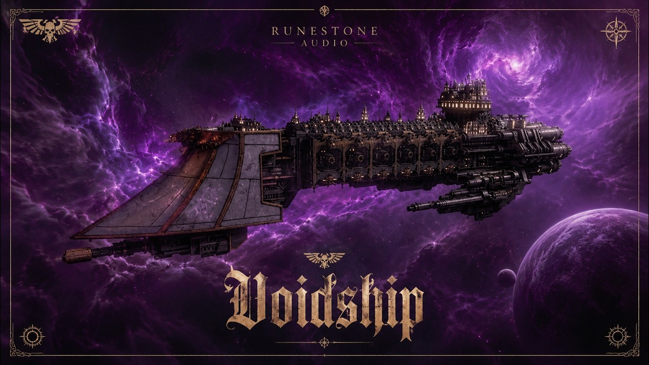 Voidship - Warp Travel | Warhammer 40k Music & Ambience | 1 Hour of Music & Ambience