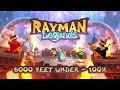 Rayman Legends -6000 Feet Under | 100% Complete | All Teensies + Lum Locations (Gold Cup)