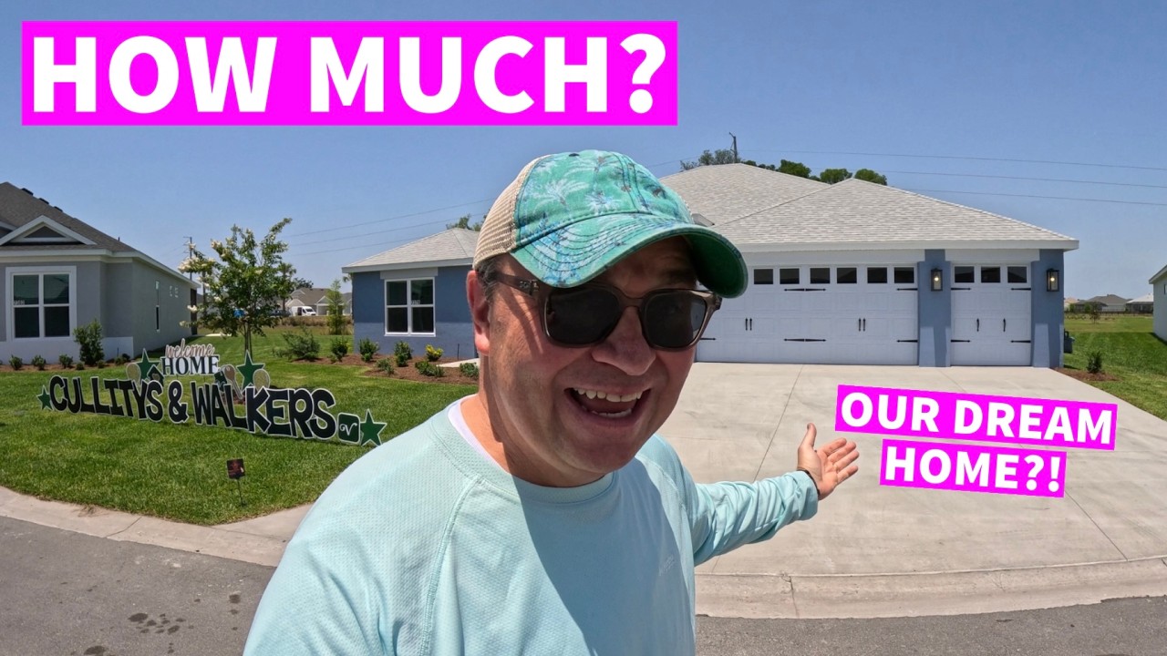 FULL TOUR: NEW Home with POOL! Welcome To The Villages Florida 2025!