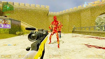 Counter Strike Source - Zombie Mod Online Gameplay on de_piranesi Map