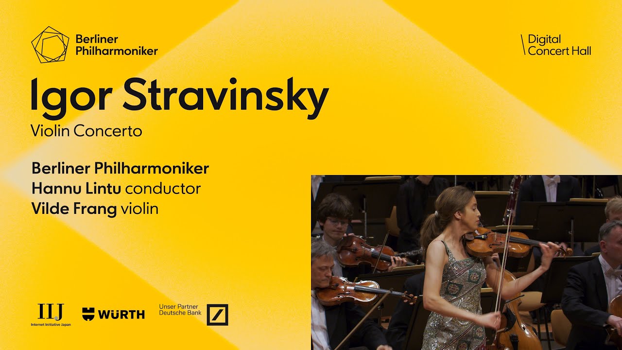 Stravinsky: Violin Concerto / Frang · Lintu · Berliner Philharmoniker