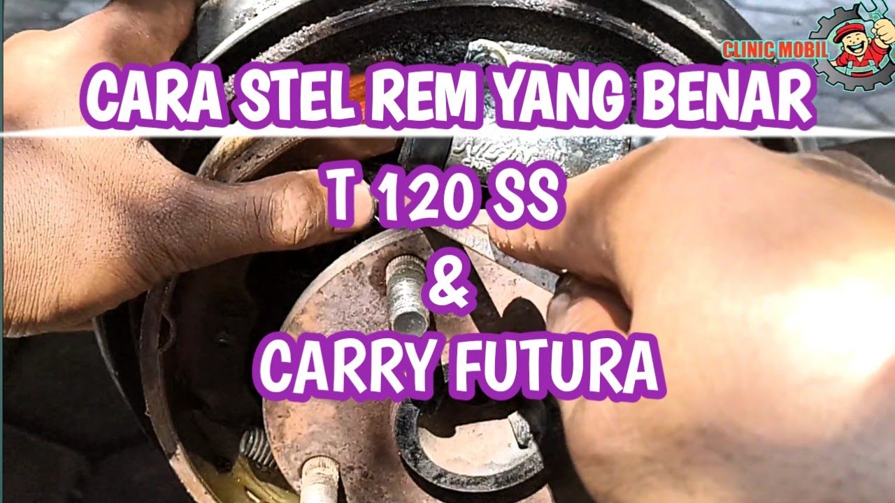 Cara setel rem yang benar