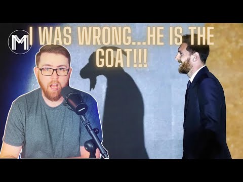 AMERICAN REACTS TO Lionel Messi - The GOAT *I WAS WRONG, MESSI IS THE GOAT*