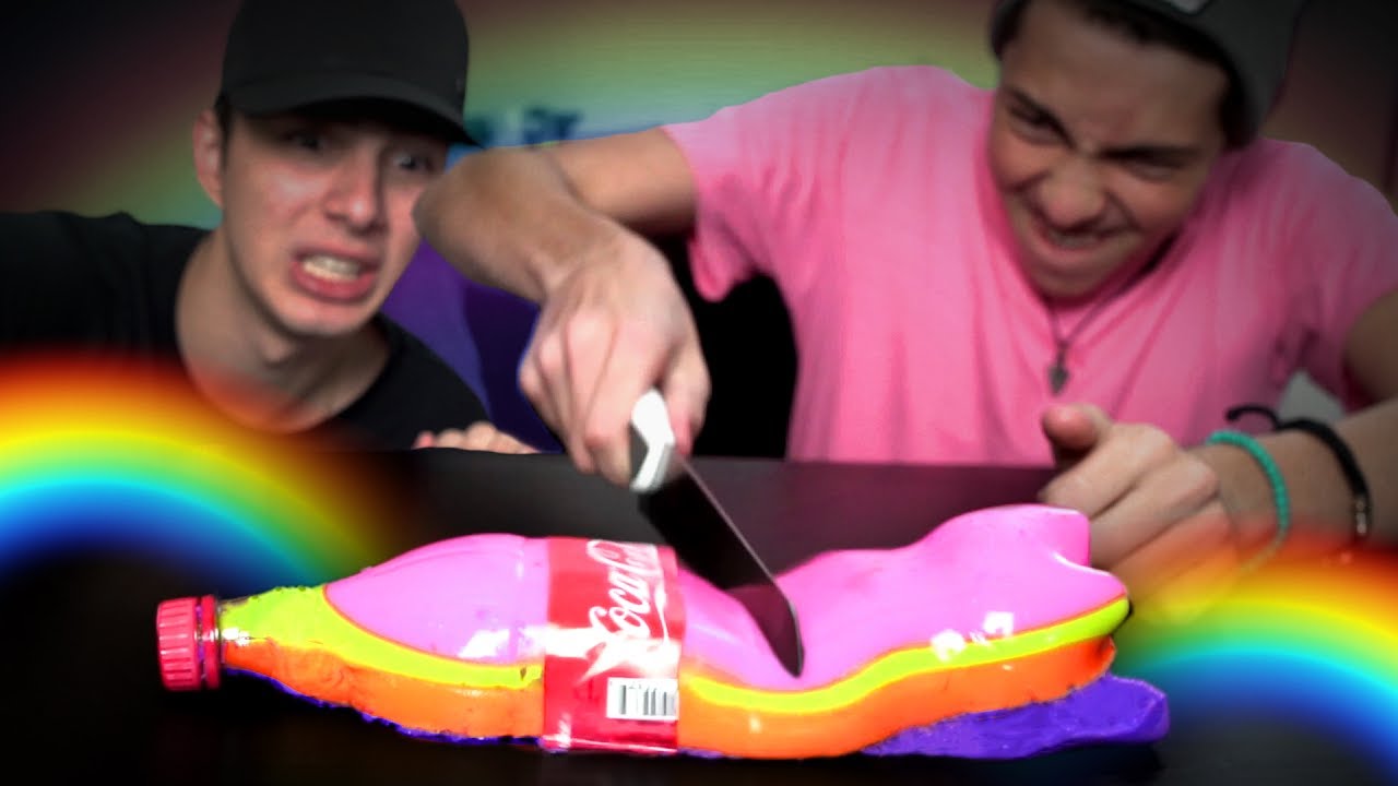 vlogs in spanish FIZEMOS A COCA-COLA COLORIDA ( comestível ) ‹ NeagleHouse ›