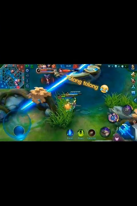 Nana Minta Tolong 😂 #shorts #gameplay #mlbb #games
