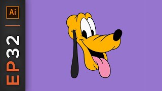 Draw Pluto in Adobe Illustrator | Adobe Illustrator Time-lapse