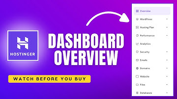 Hostinger Dashboard Overview | Admin Panel Full Walkthrough & Features Explained