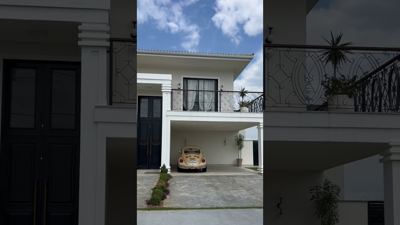 Uma maravilhosa fachada com inspiração neoclássica! Obra finalizada em 2021 mas continua linda!!